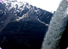 Waterfall at Badrinath