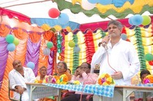Guruji addressing the Village
