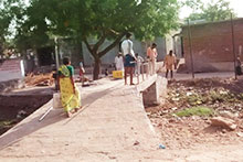 Construction of Culvert Bridge